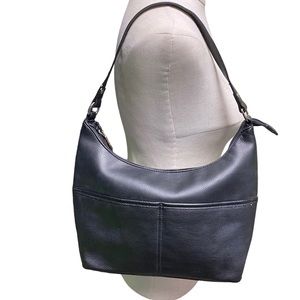 Sanoma Black multi pocket sleek purse